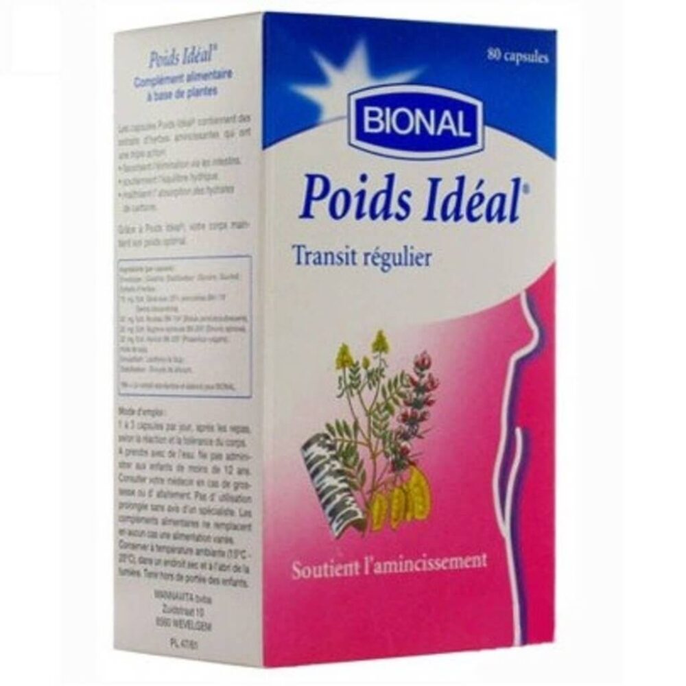 Poids idéal - 80 gélules - Bional