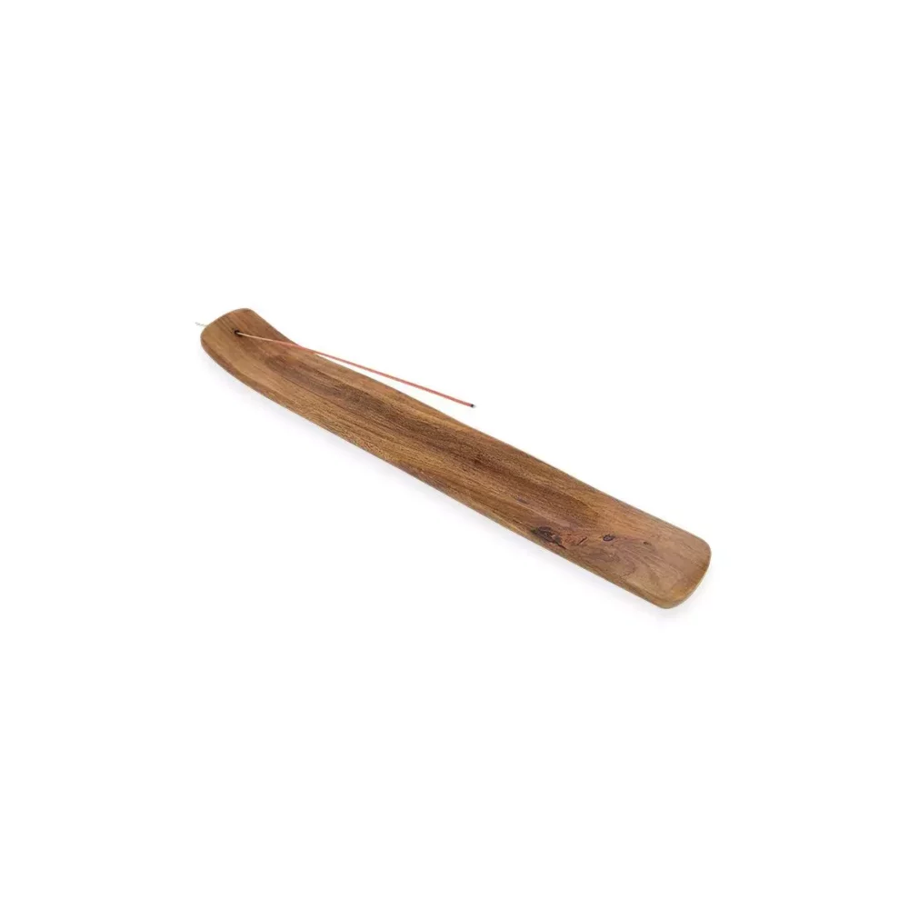 Porte encens Gondole en bois de manguier - 33 cm - Aromandise