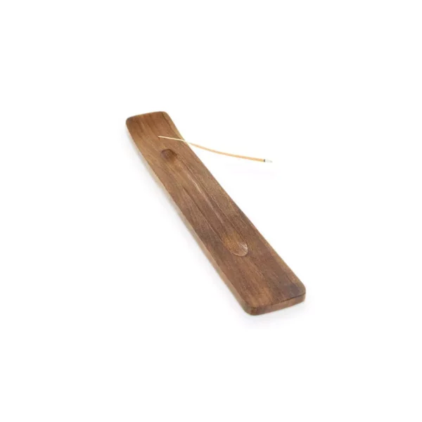 Porte encens Gondole en bois de manguier - 25 cm - Aromandise