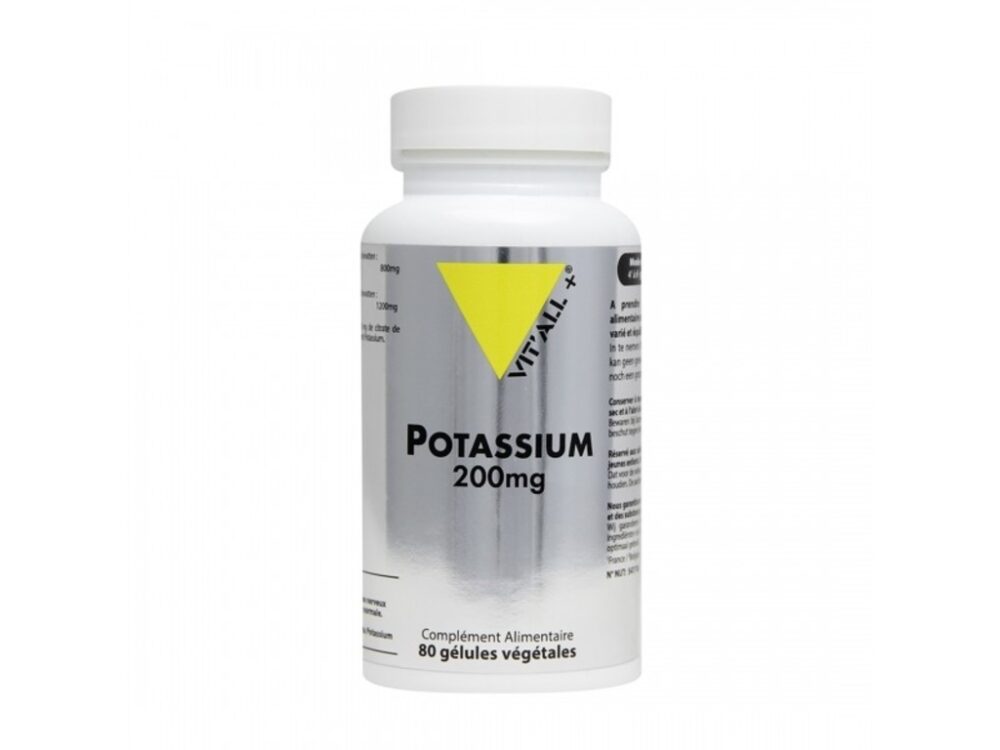 Potassium - 80 gélules - Vitall +