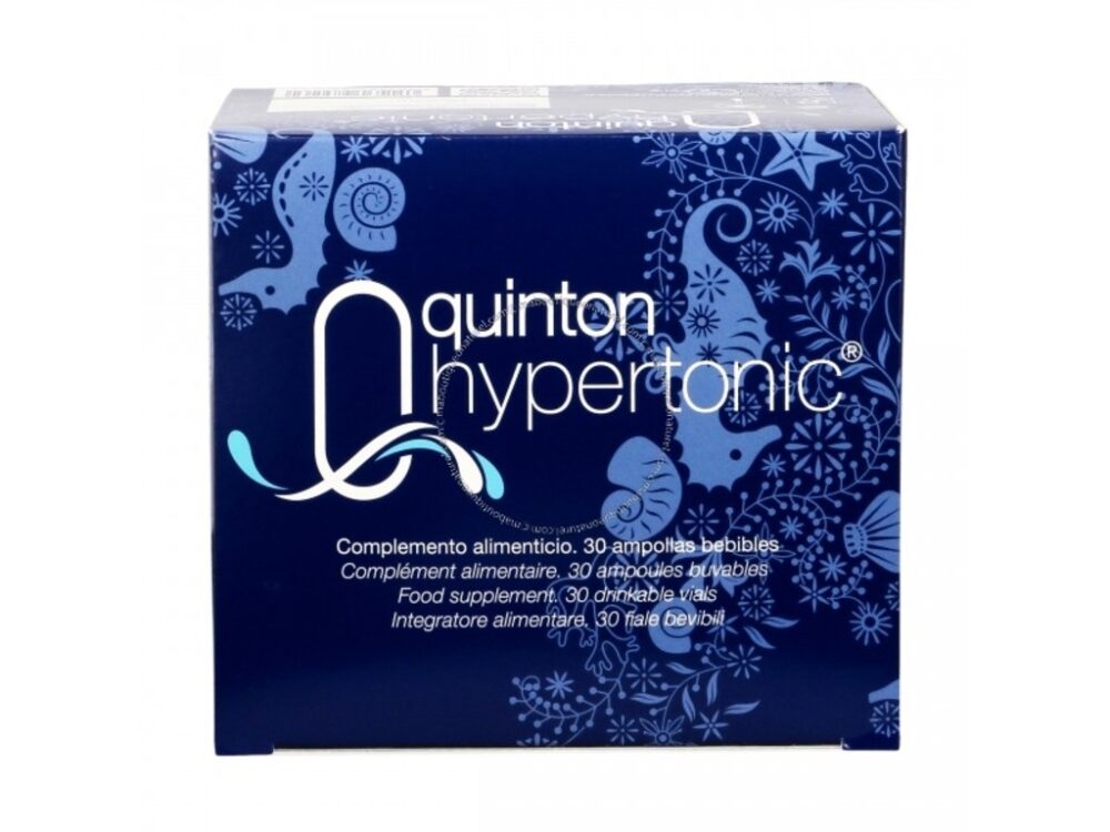 Quinton Hypertonique - 30 ampoules - Quinton -Energie-fatigue
