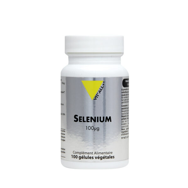 Sélénium - 100 gélules - Vitall+ - Les oligo-éléments et minéraux