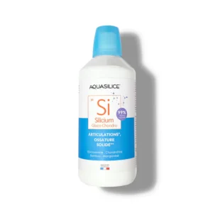 Silicium organique glucho chondro - 1 litre + bouchon doseur - Qualidiet - Equilibre-acido-basique - Les compléments alimentaires