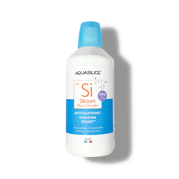 Silicium organique glucho chondro - 1 litre + bouchon doseur - Qualidiet