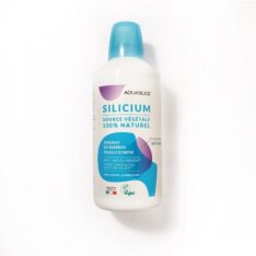 Silicium bambou ortie Aquisilice - 1 litre avec bouchon doseur - Qualidiet - Equilibre-acido-basique