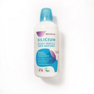 Silicium bambou ortie Aquisilice - 1 litre avec bouchon doseur - Qualidiet - Equilibre-acido-basique