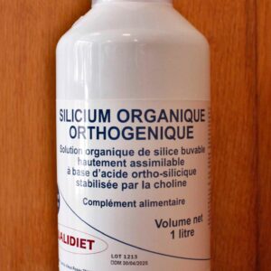 Silice organique - 1 litre avec bouchon doseur - Qualidiet - Equilibre-acido-basique