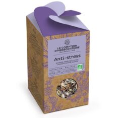 Tisane Anti-stress - vrac 50g - Le Comptoir d'Herboristerie - Les tisanes