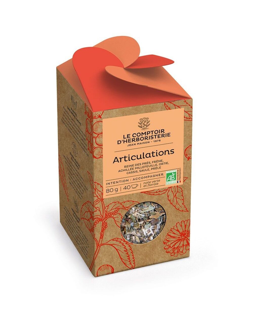 Tisane articulations - vrac 80g - Le Comptoir d'Herboristerie - Les tisanes