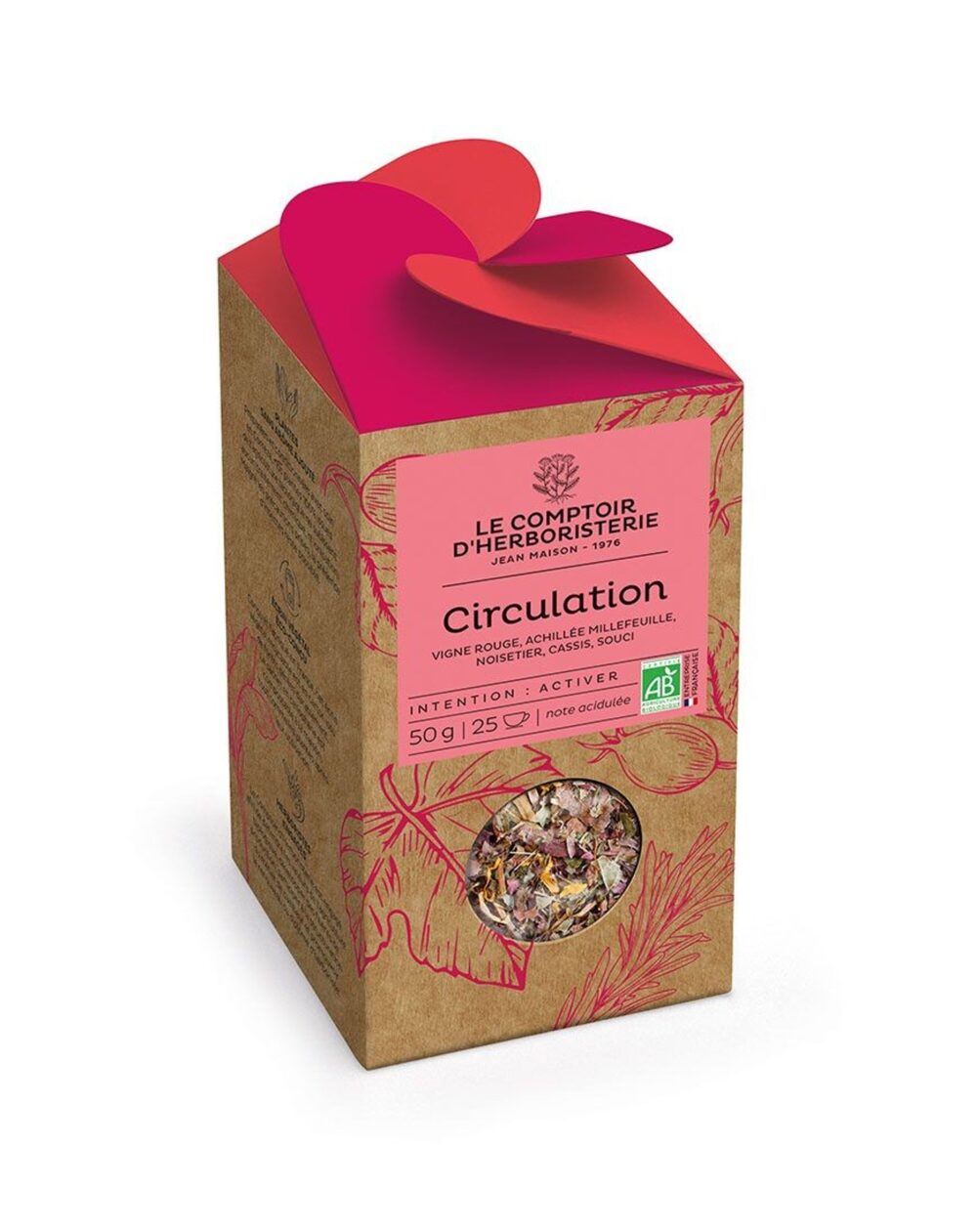Tisane circulation - Vrac 50g - Le comptoir d'herboristerie - circulation - Les tisanes
