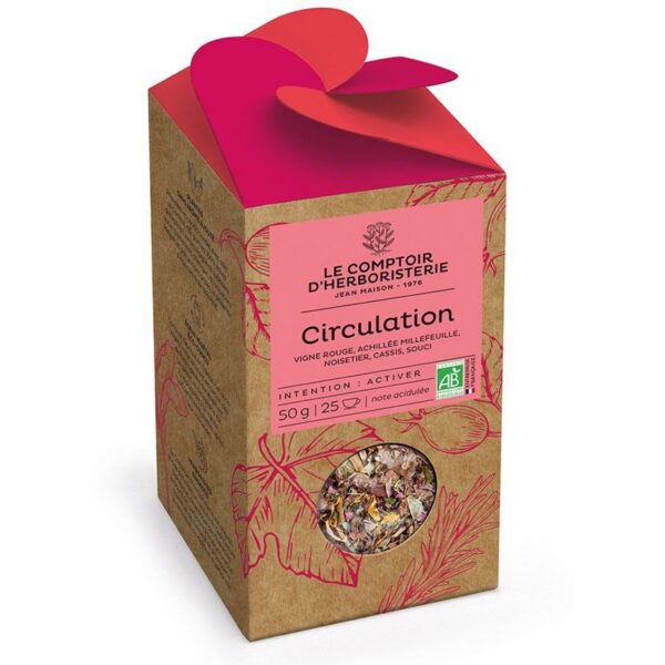 Tisane circulation - Vrac 50g - Le comptoir d'herboristerie - circulation - Les tisanes