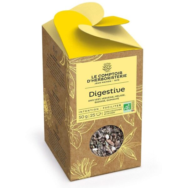 Tisane digestive - 50g - Le comptoir d'herboristerie - Digestion - estomac - Les tisanesTisane digestive - 50g - Le comptoir d'herboristerie - Digestion - estomac - Les tisanes