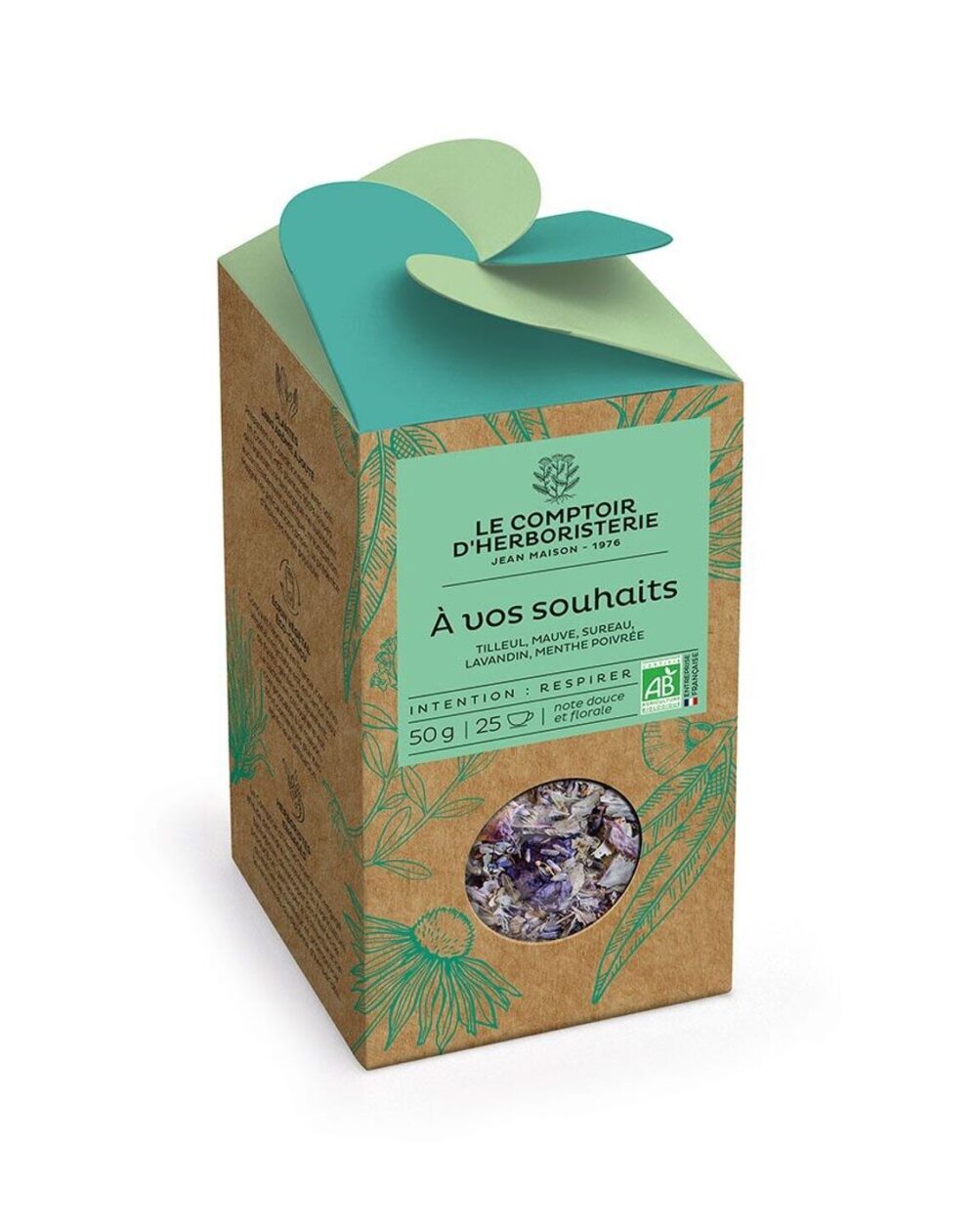 Tisane À vos souhaits - Vrac 50g - Le comptoir d'herboristerie - Les tisanes