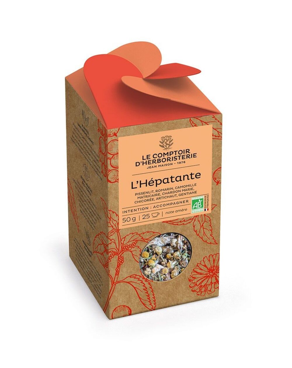 Tisane l'hépatante - Vrac 50g - Le comptoir d'herboristerie - Foie - Les tisanes