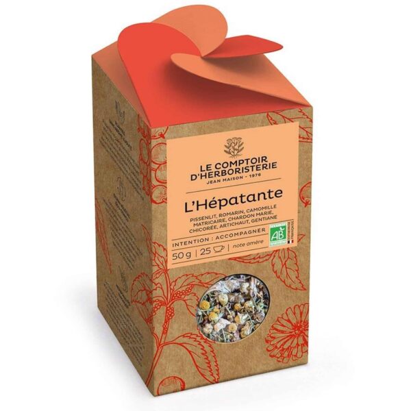 Tisane l'hépatante - Vrac 50g - Le comptoir d'herboristerie - Foie - Les tisanes