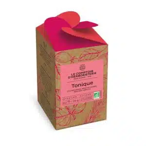 Tisane Tonique - 20 infusettes - Le comptoir d'herboristerie - Energie-fatigue - Les tisanes