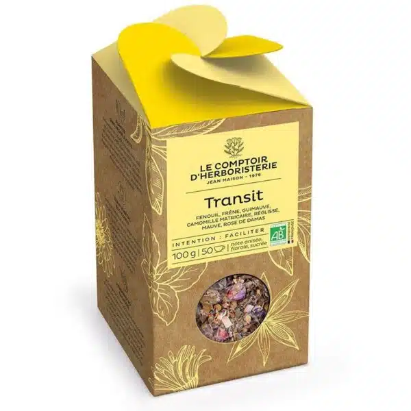 Tisane Transit - Vrac 100g - Le Comptoir d'herboristerie - Les tisanes