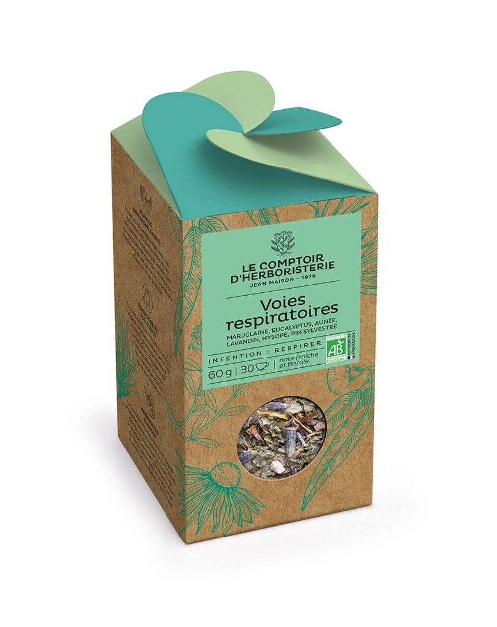 Tisane voies respiratoires - Vrac 50g - Le comptoir d'herboristerie - Les tisanes