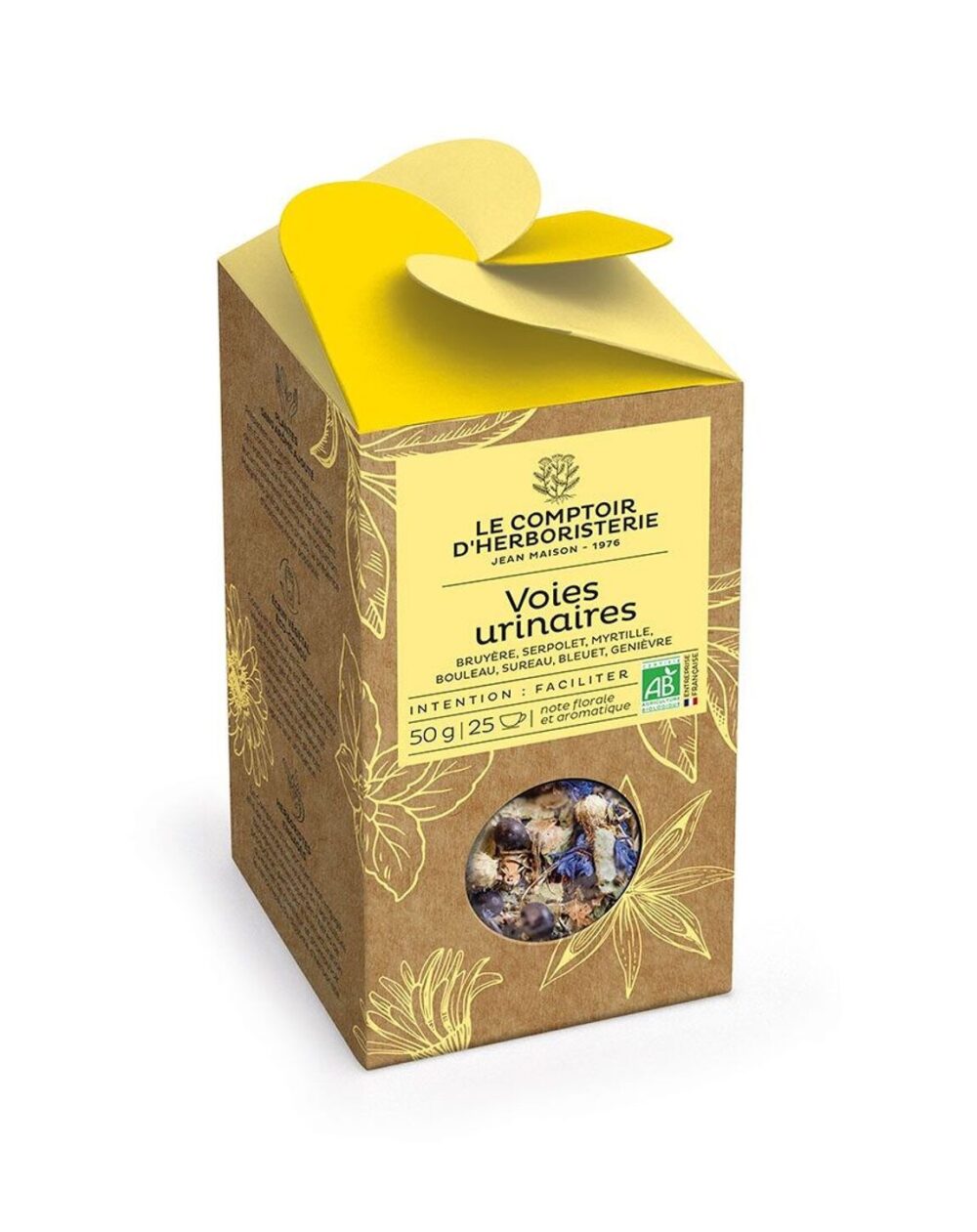 Tisane voies urinaires - Vrac 50g - Le comptoir d'Herboristerie - Les tisanes - Reins - Vessie
