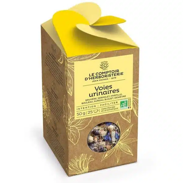 Tisane voies urinaires - Vrac 50g - Le comptoir d'Herboristerie - Les tisanes - Reins - Vessie