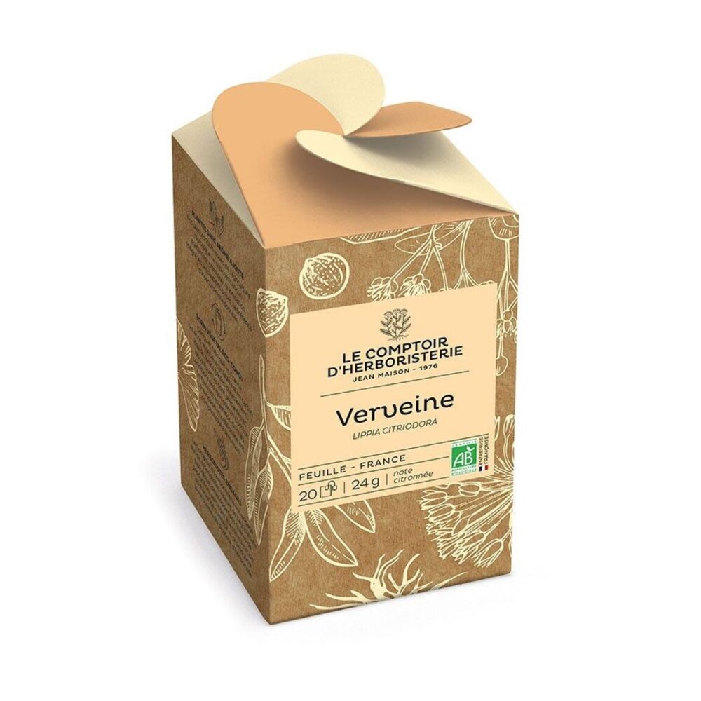 Tisane Verveine - 20 infusettes - Le comptoir d'herboristerie