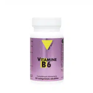 Vitamine B6 - 100 comprimés - Vitall+ - Les vitaminesEnergie-fatigue