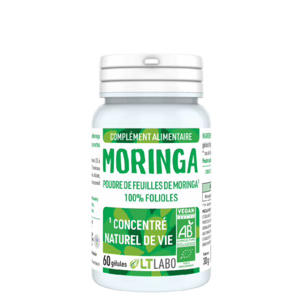Moringa - 60 gélules - LT Labo - Energie-fatigue
