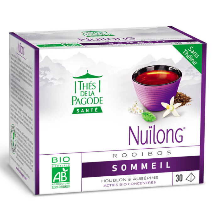 Nuïlong Sommeil - 18 infusettes - Thés de la pagode - Sommeil