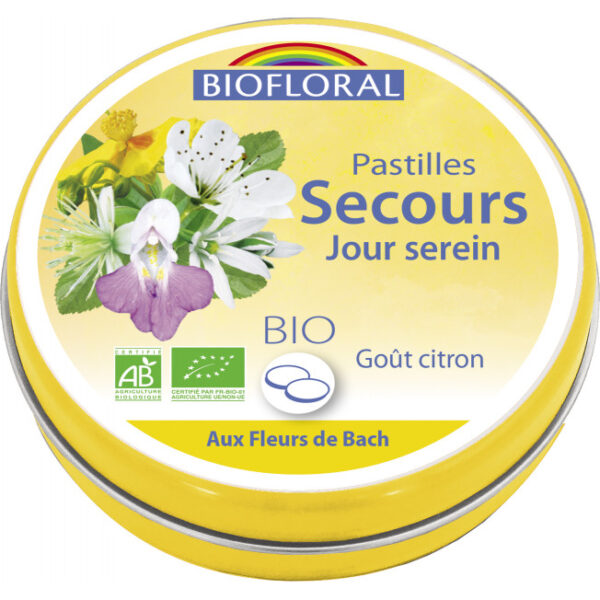 Pastilles de secours Jour serein - 75g - Biofloral