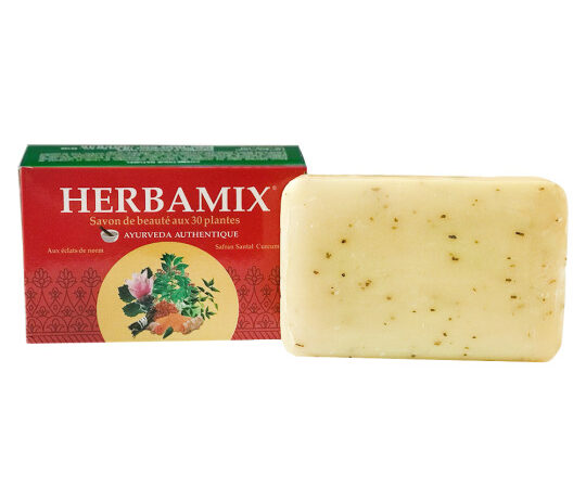 Savon ayurvédique Herbamix - Pain de savon 100 g - Kerala - Corps - Visage