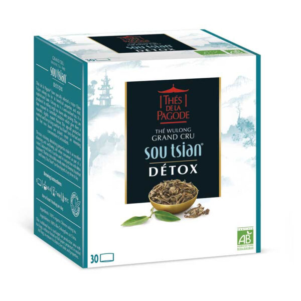 Sou Tsian® Détox - 30 infusettes - Thés de la pagode