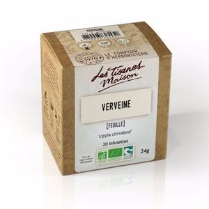 Tisane Verveine - 20 infusettes - Le comptoir d'herboristerie