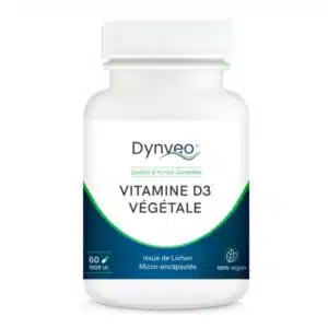 Vitamine D3 végétale - 60 gélules - Dynveo - articulations - Energie-fatigue - Les vitamines