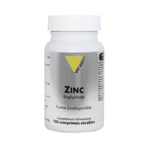 Zinc - 100 comprimés - Vitall+ - Les oligo-éléments et minéraux