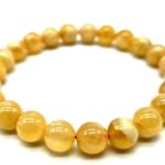 Bracelet Calcite orange - 8mm - Pro'herbes