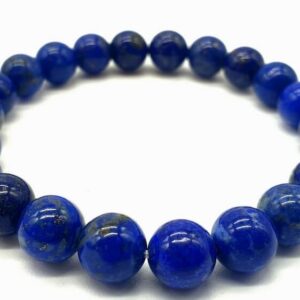 Bracelet Lapis lazuli - 8 mm - Pro'herbes - Pierres et bijoux