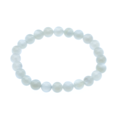 Bracelet pierre de lune - 8 mm - Pro'herbes - Pierres et bijoux