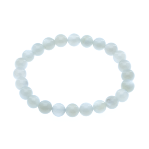 Bracelet pierre de lune - 8 mm - Pro'herbes - Pierres et bijoux