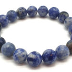 Bracelet sodalite - 8 mm - Pro'Herbes - Pierres et bijoux