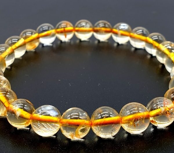 Bracelet Citrine - 8mm - Pro'herbes