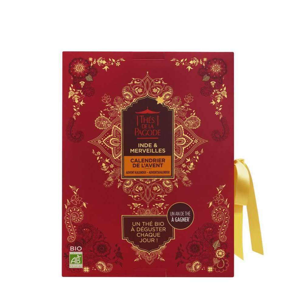 Coffret thés de noël bio Inde & Merveilles - Thés de la Pagode