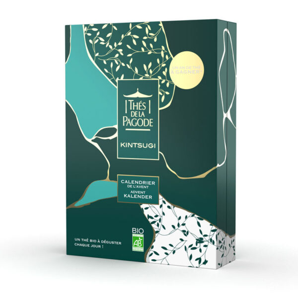 Calendrier de l'Avent 2023 - 24 infusettes - Thés de la pagode - Les thés - Calendriers de l'Avent