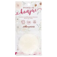 Éponge konjac nature - Aromandise - Visage