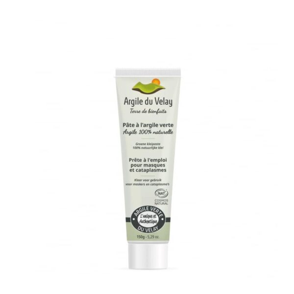Pâte d'argile verte - 150g - L'argile du Velay - Les argiles