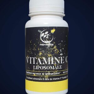 Vitamine C liposomale - 60 gélules - Pro'herbes - Energie-fatigue - immunité - Les compléments alimentaires - Les vitamines - Vitalité
