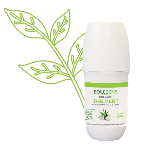 Déodorant bio thé vert - 75 ml - Eolesens