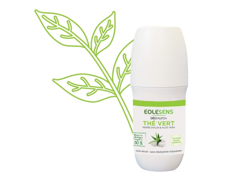 Déodorant bio thé vert - 75 ml - Eolesens