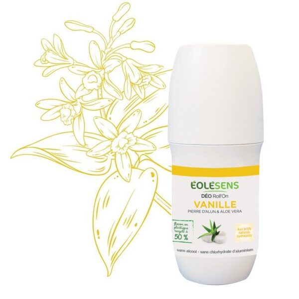 Déodorant bio vanille - 75 ml - Eolesens