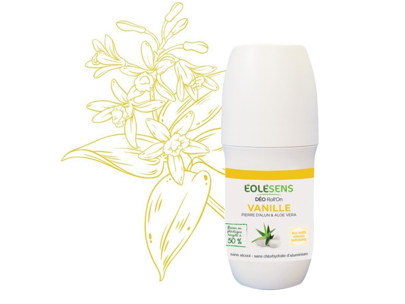 Déodorant bio vanille - 75 ml - Eolesens
