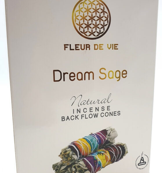 Encens fleur de vie - dream sage - cône backflow - Esoterix